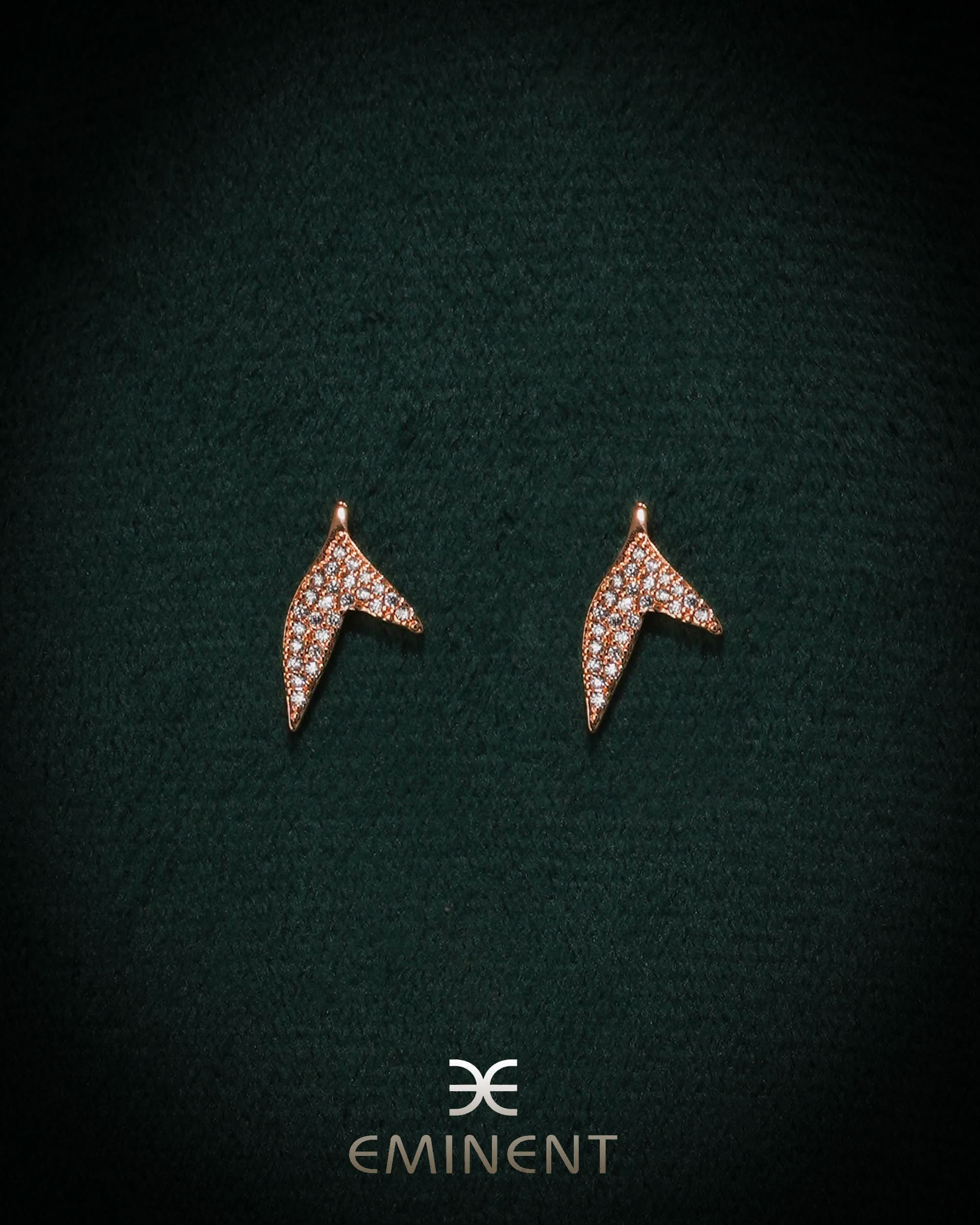 Eminent Women's Ear Tops - Golden