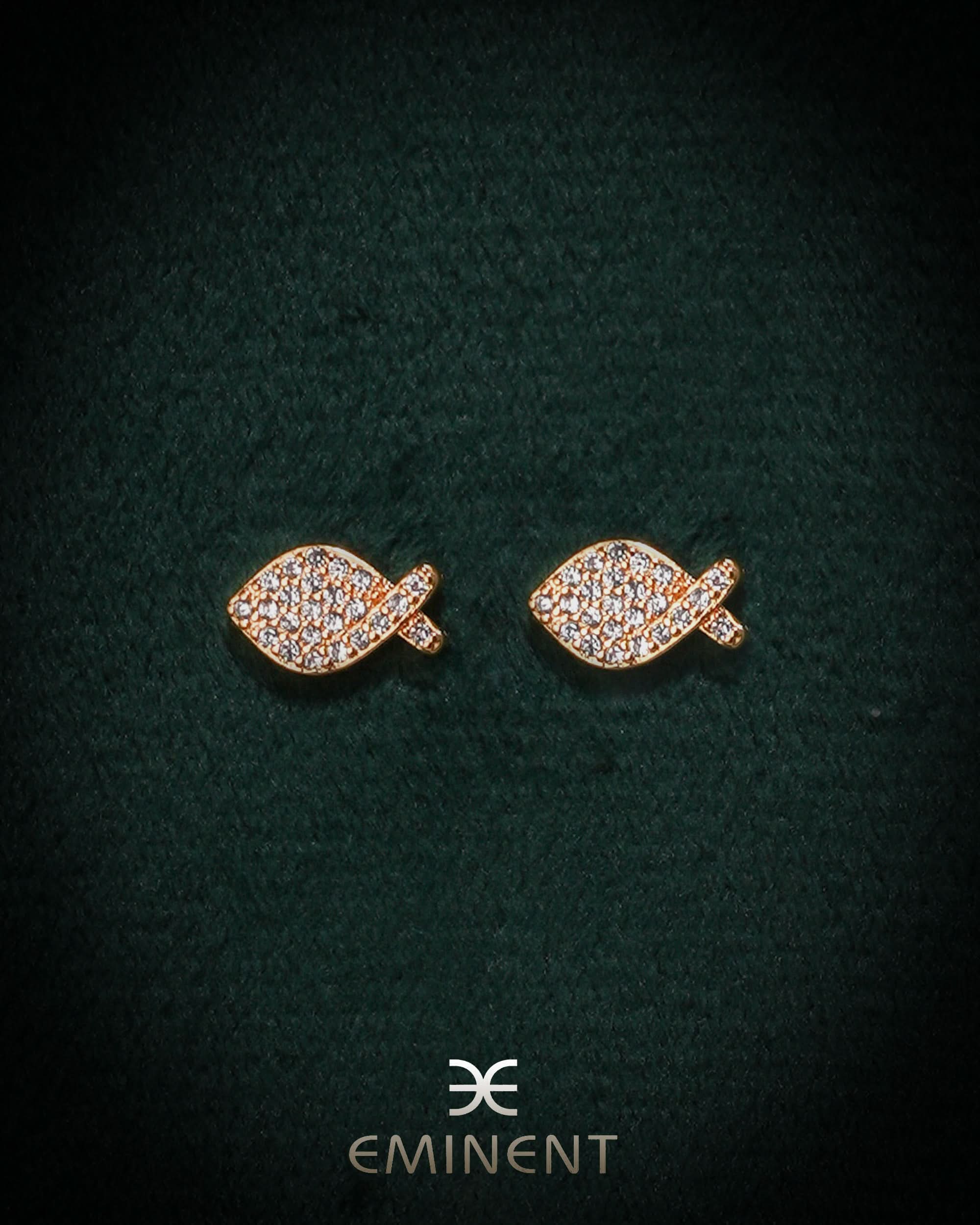 Eminent Women's Ear Tops - Golden