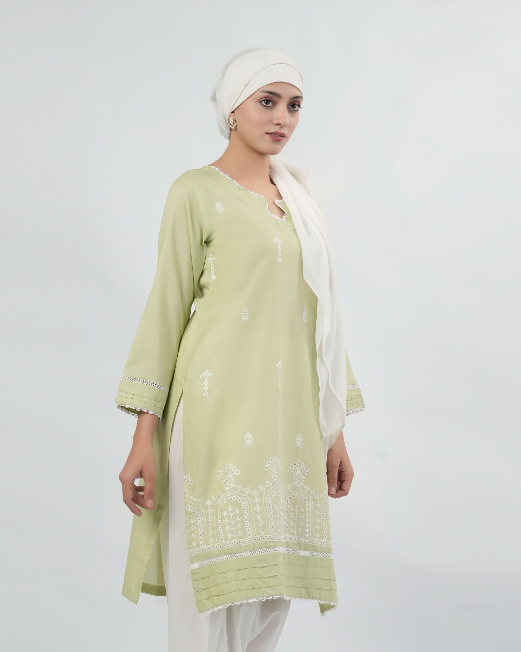 Valuables Women's Embroidered Kurti