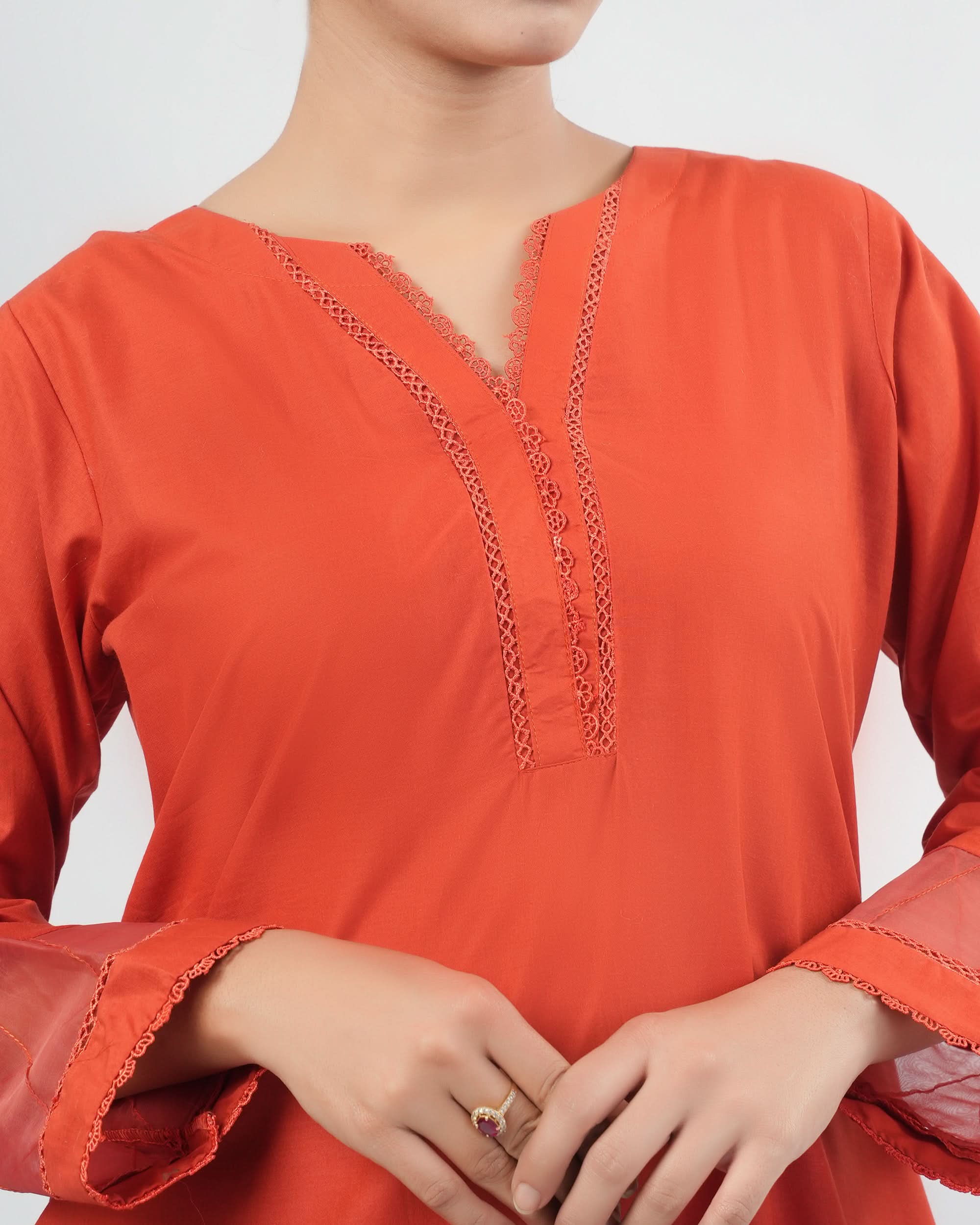 Valuables Women's Embroidered Kurti