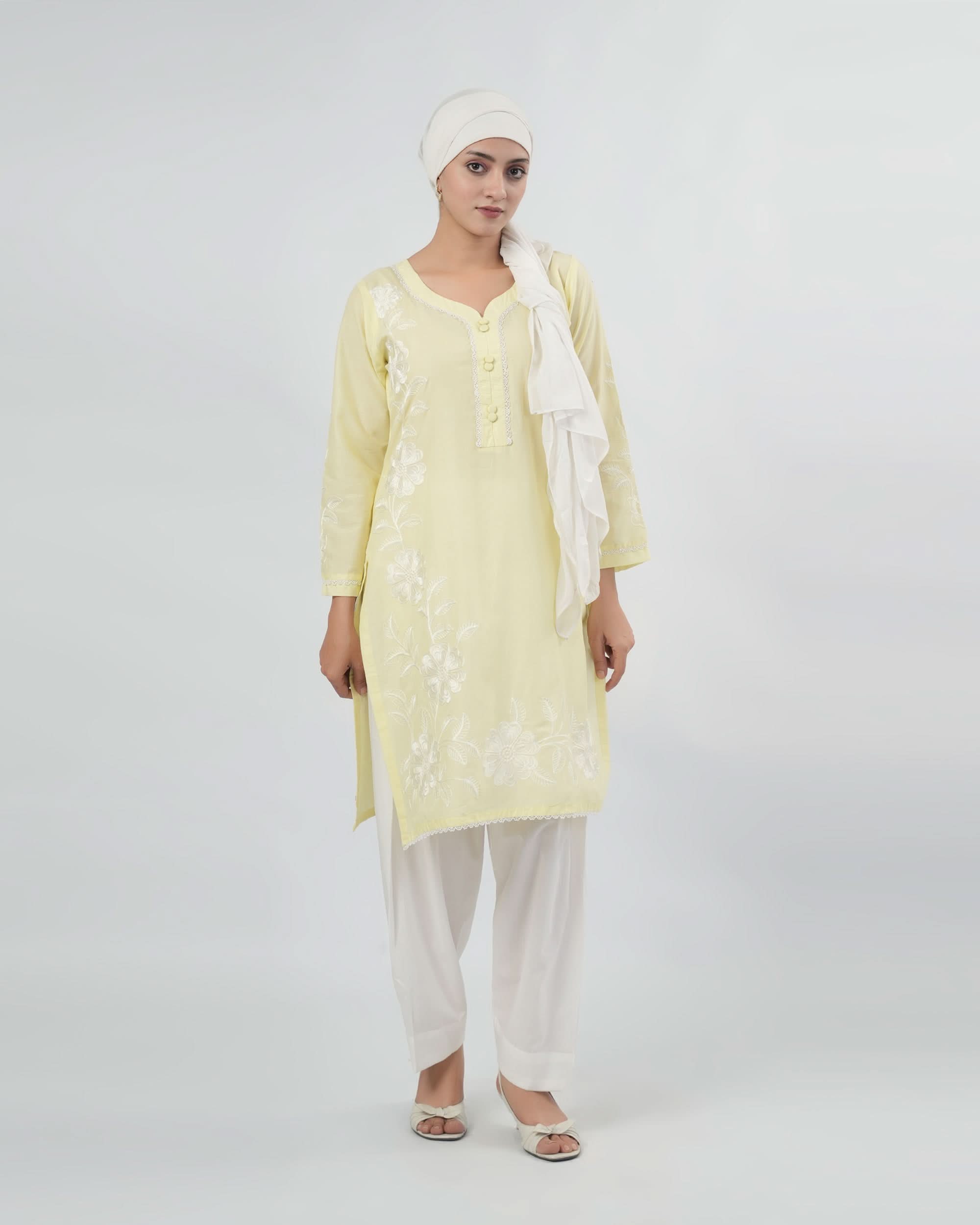 Valuables Women's Embroidered Kurti