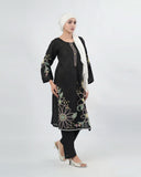 Valuable Women's Embroidered 2Pcs Suit