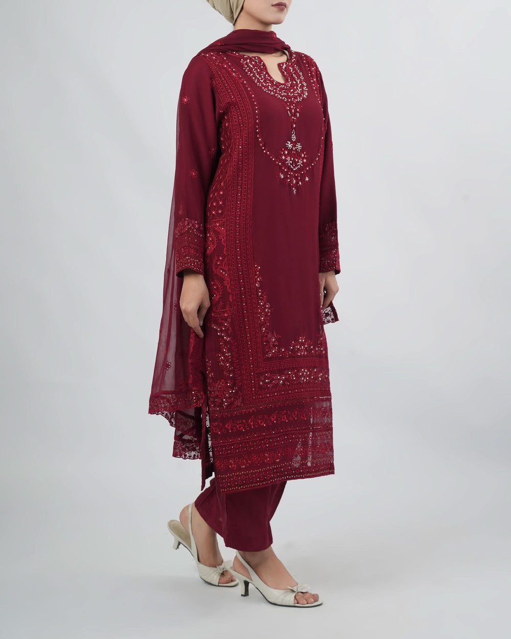 Eminent Women's  Heavy Formal Luxury 3Pcs Suit