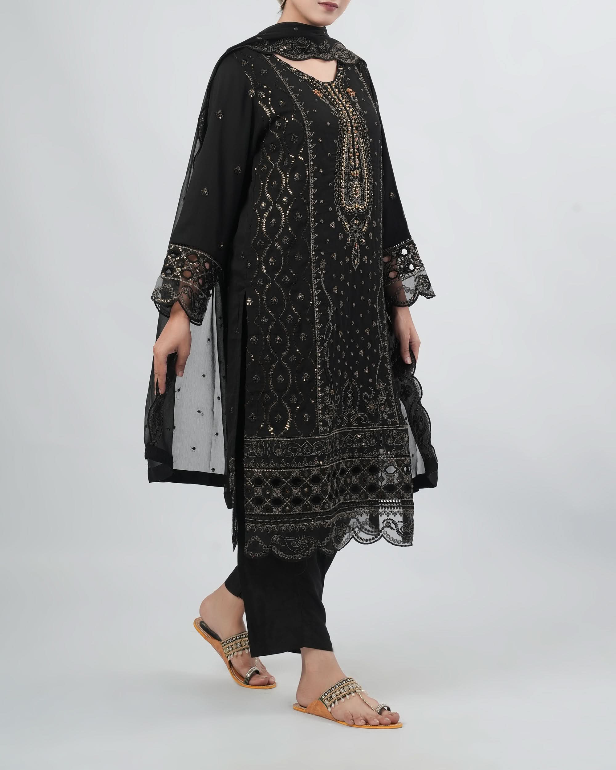 Eminent Women's  Heavy Formal Luxury 3Pcs Suit