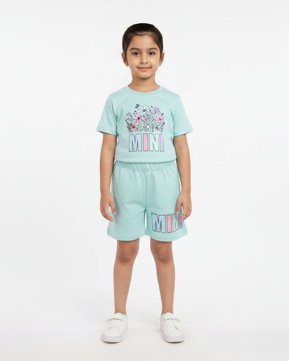 Eminent Girls Half Sleeves Co-Ord Set