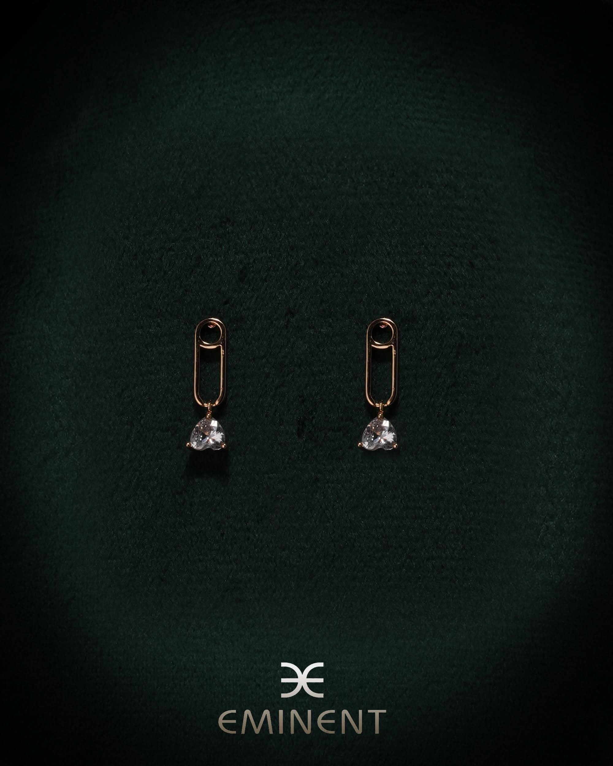 Eminent Women's Ear Tops - Golden