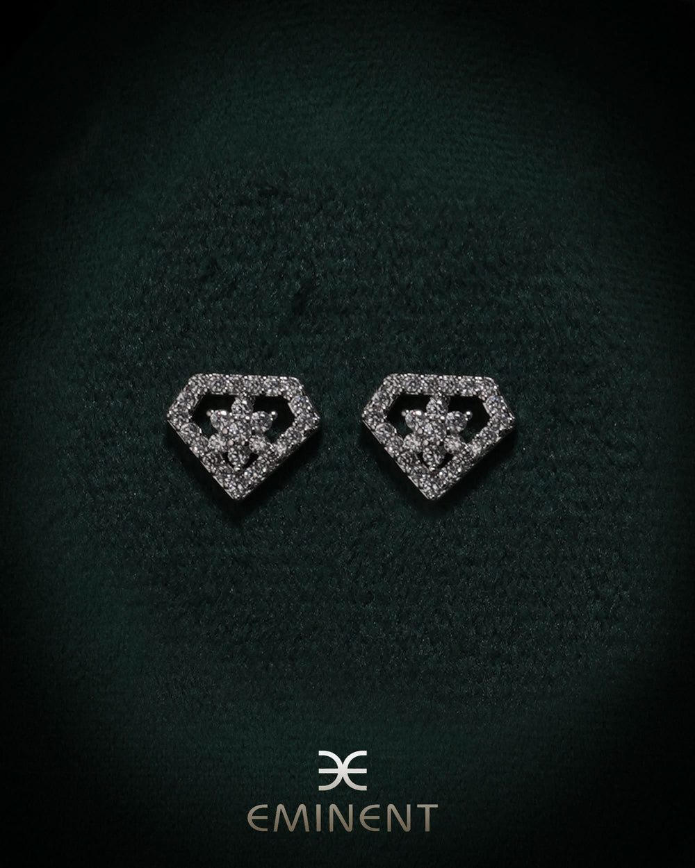 Eminent Women's Ear Tops - Silver