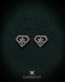 Eminent Women's Ear Tops - Silver