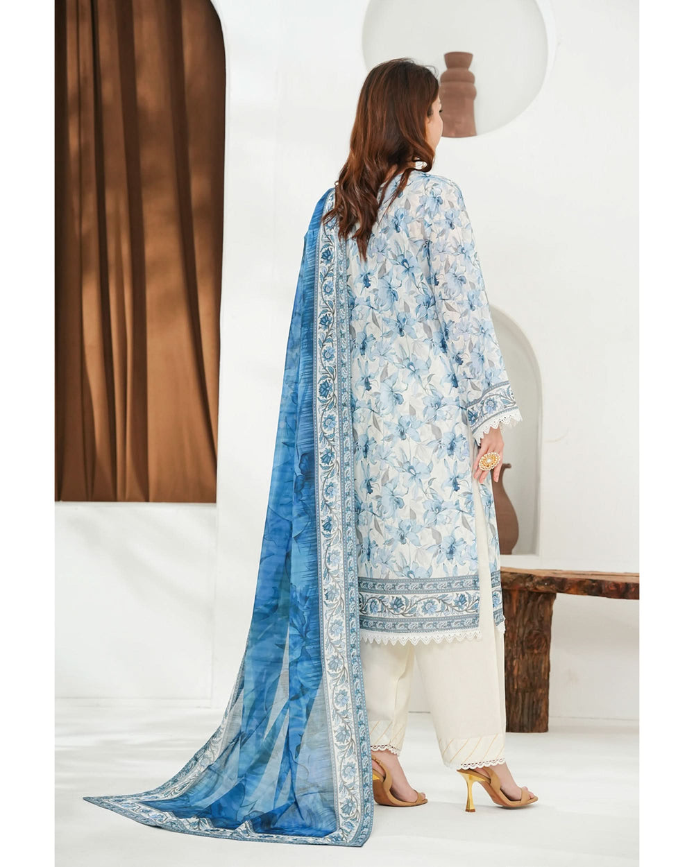 MISRI Lawn Printed 3-Piece Suit By VS Textile V-3
