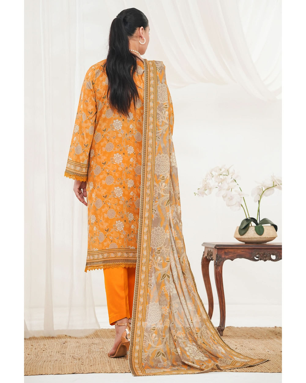 MISRI Lawn Printed 3-Piece Suit By VS Textile V-2