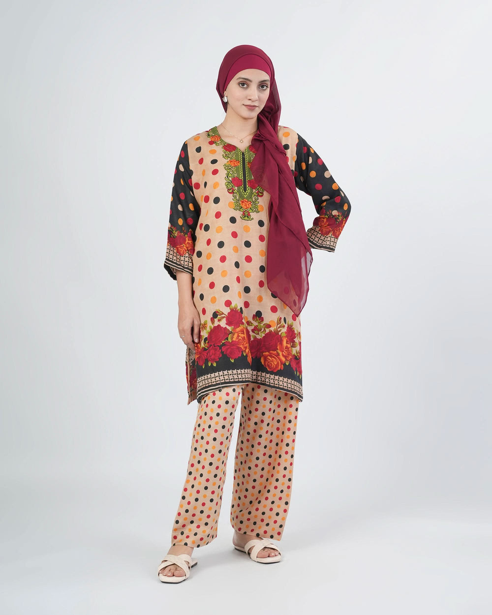 Shahzaib Gull Gee Printed 3-Pcs Suit