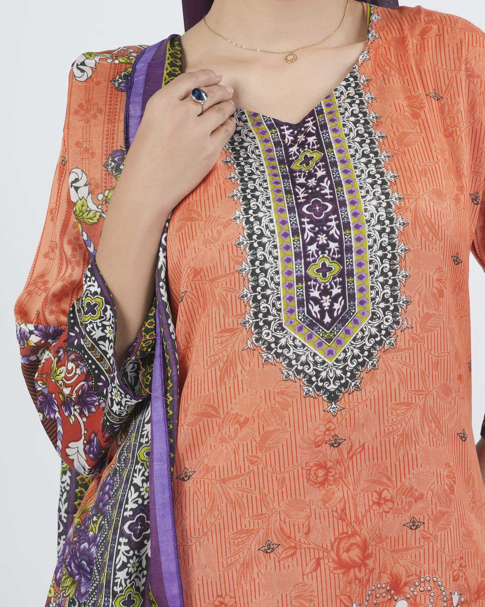 Shahzaib Gull Gee Printed 3-Pcs Suit