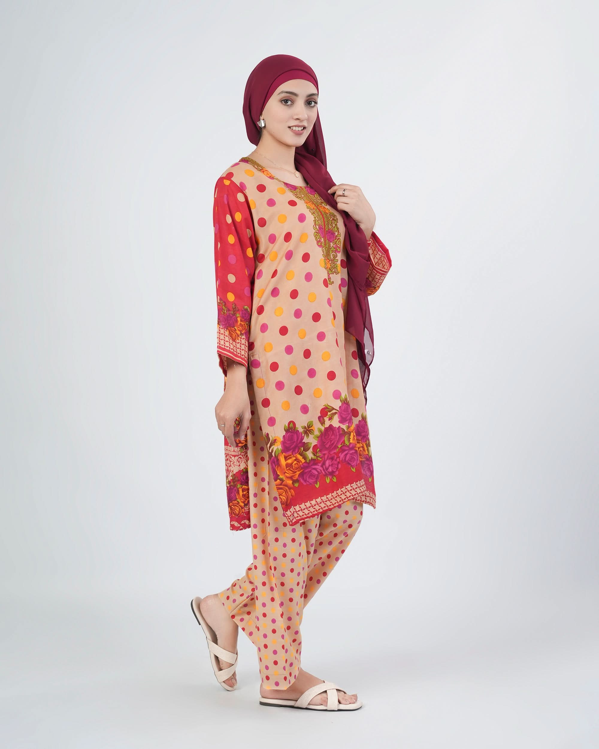 Shahzaib Gull Gee Printed 3-Pcs Suit