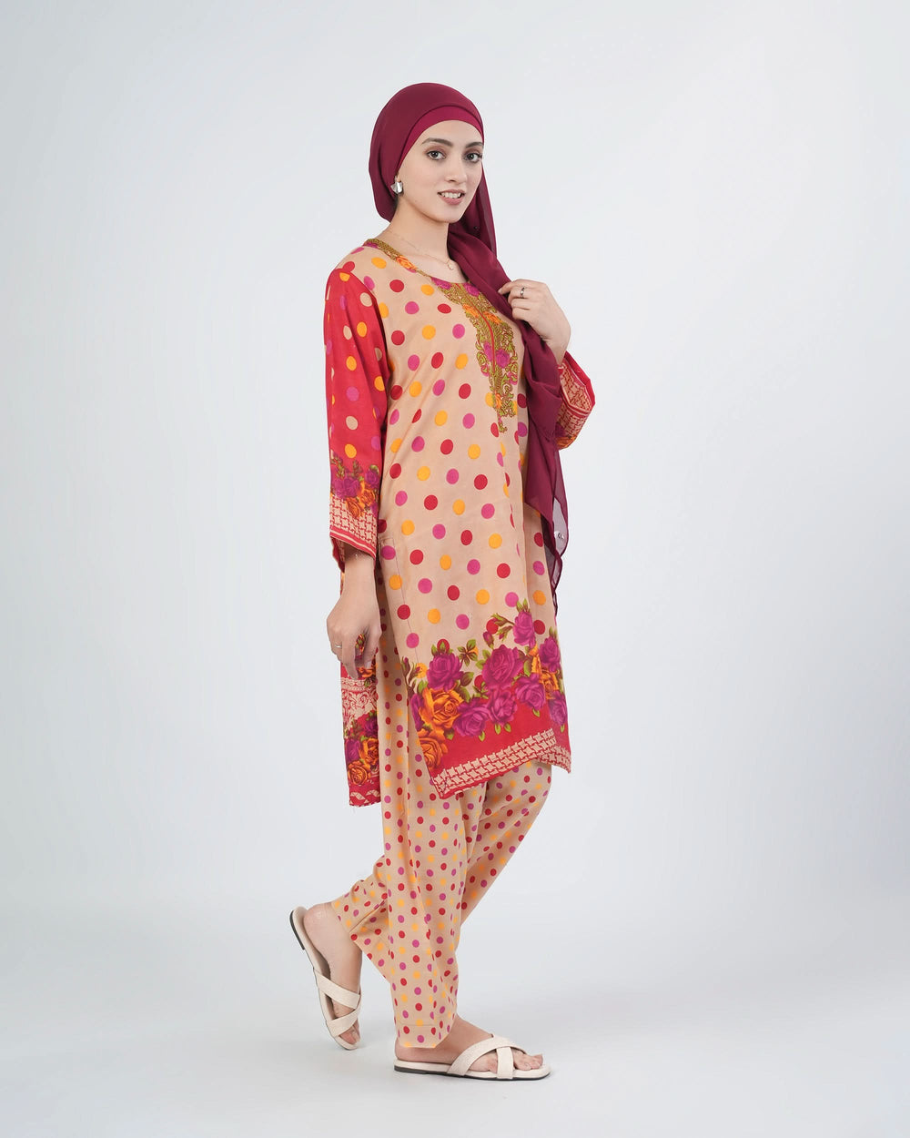 Shahzaib Gull Gee Printed 3-Pcs Suit
