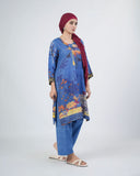 Shahzaib Gull Gee Printed 3-Pcs Suit