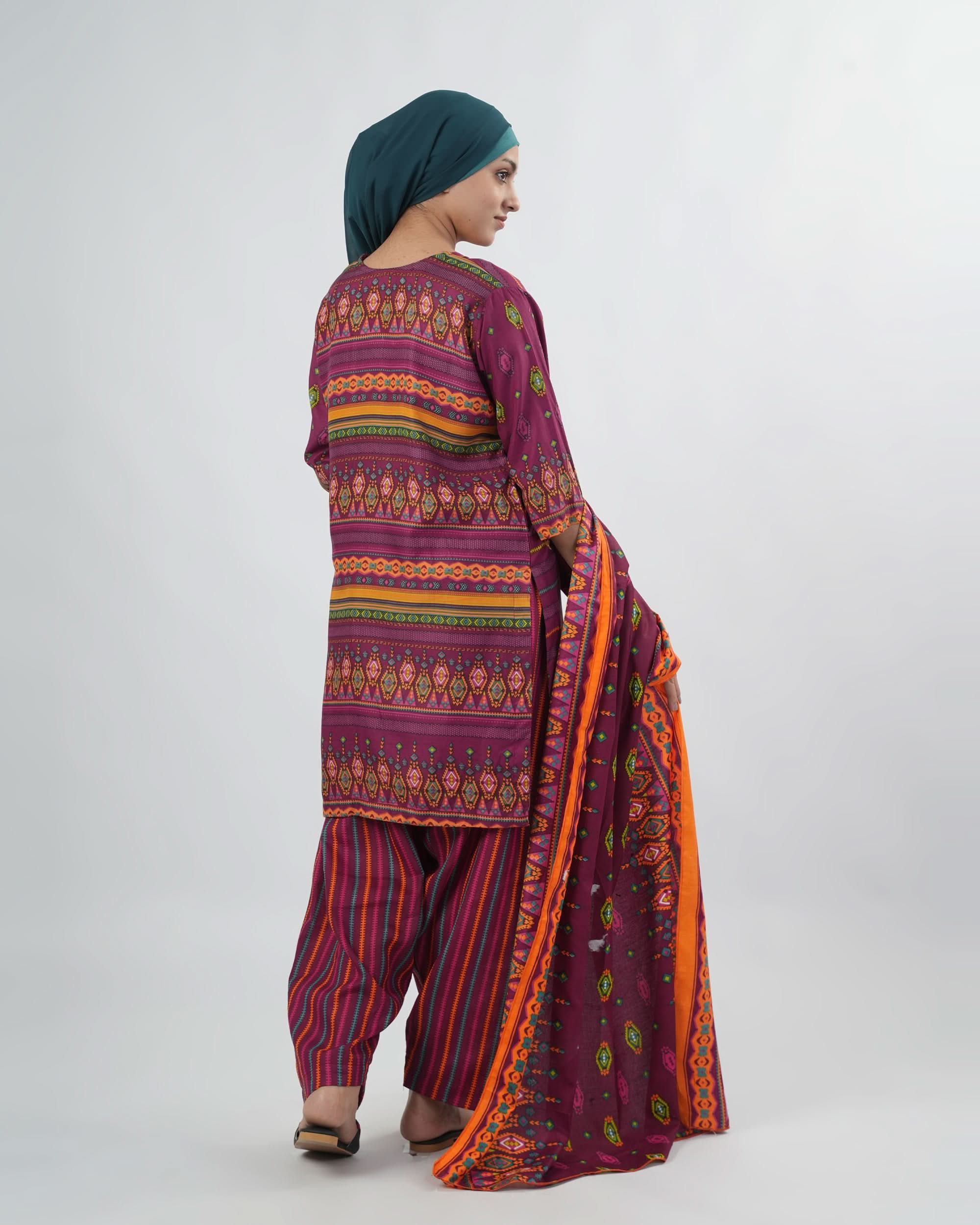 Shahzaib Gull Gee Printed 3-Pcs Suit