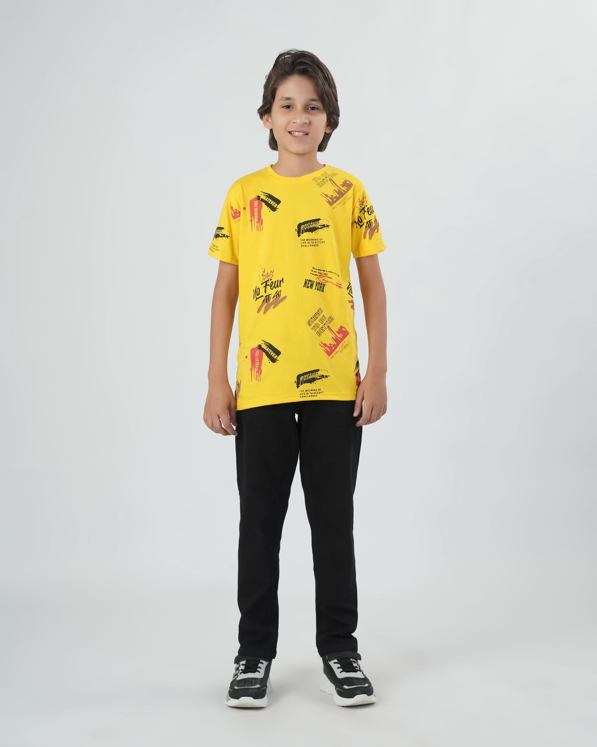 Valuables Boys Half Sleeves T-Shirt