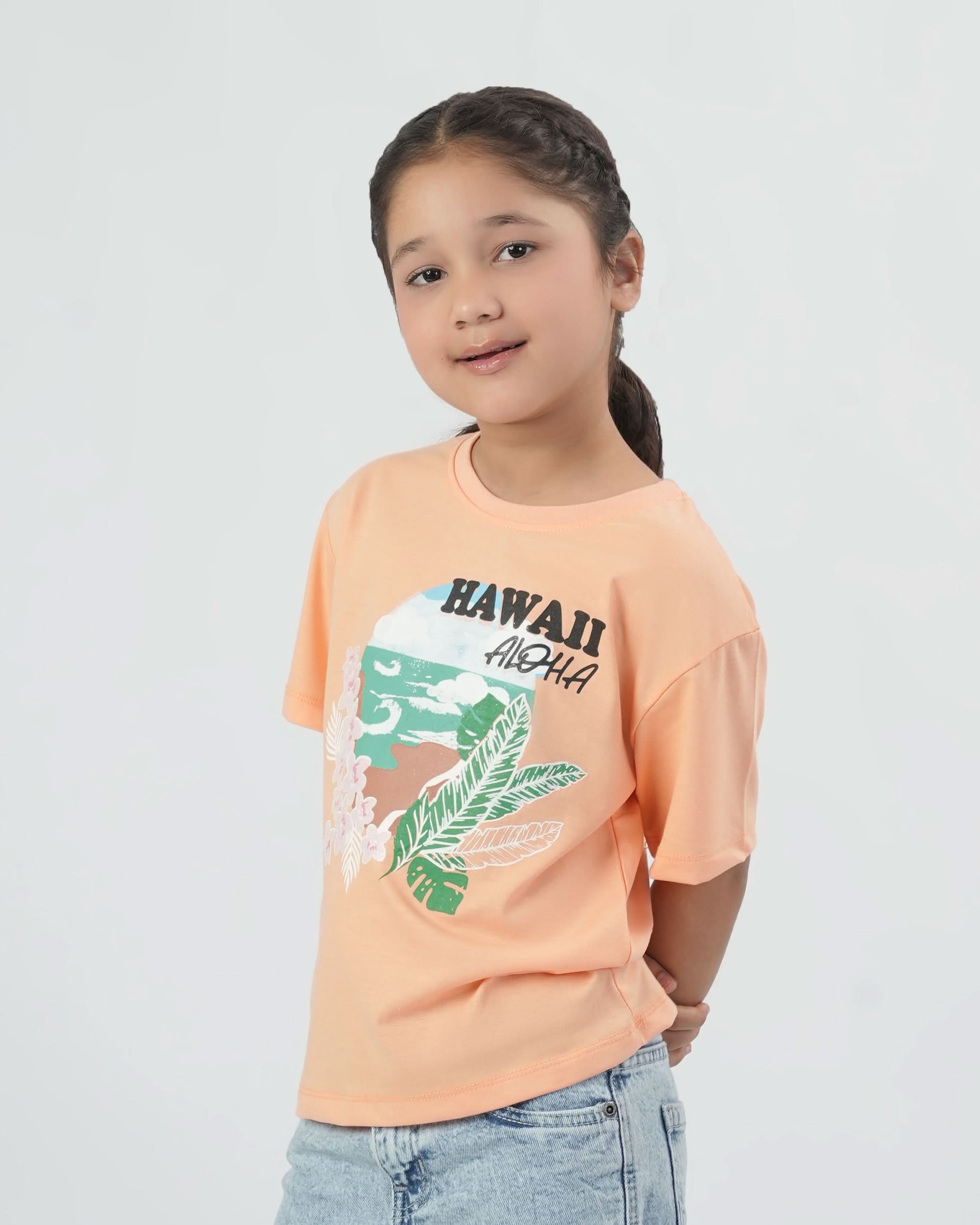 Valuables Girls Half Sleeves T-Shirt