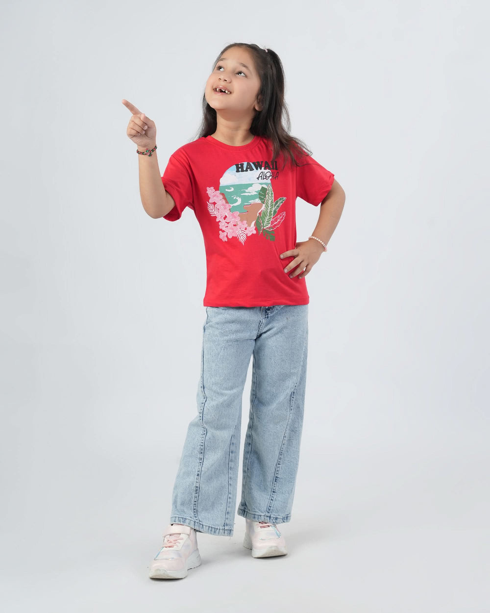 Valuables Girls Half Sleeves T-Shirt