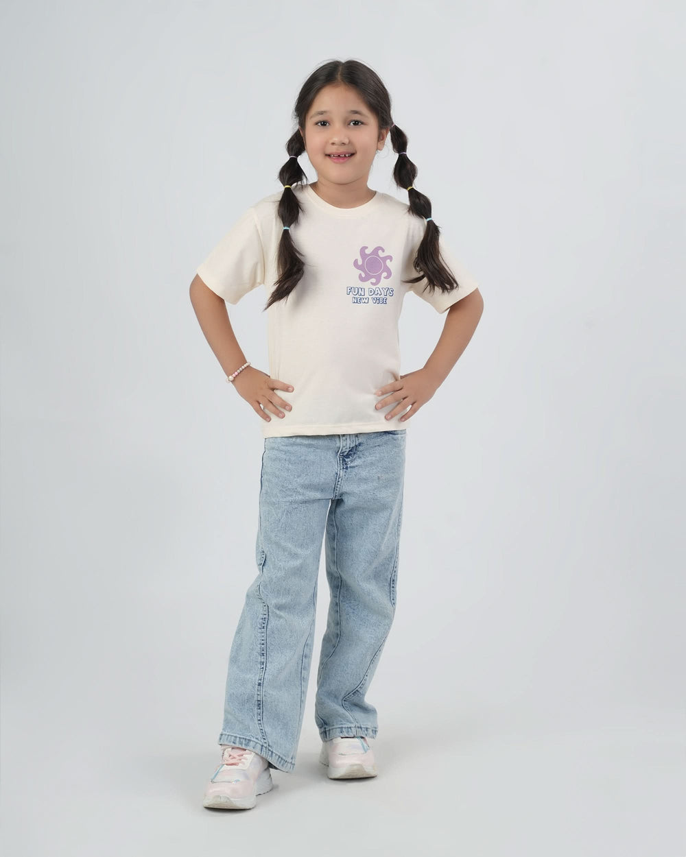Valuables Girls Half Sleeves T-Shirt