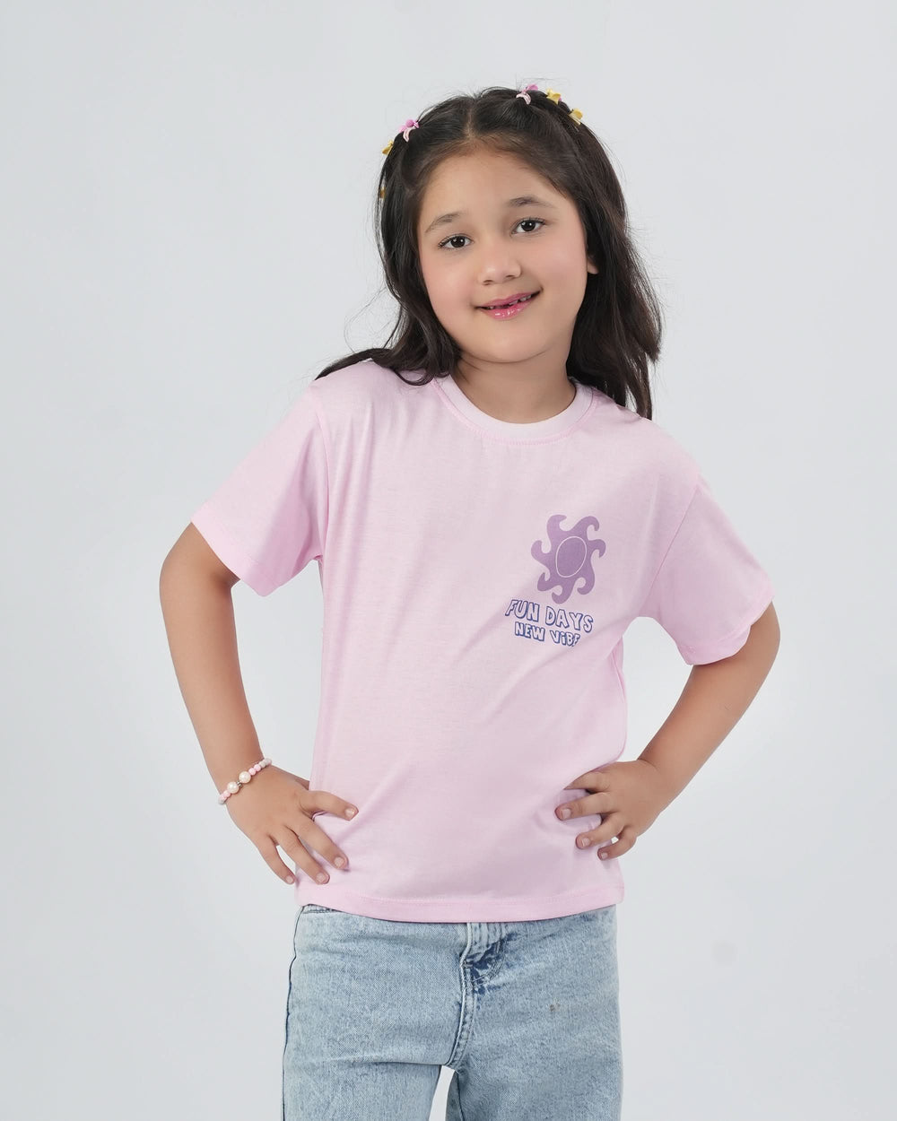 Valuables Girls Half Sleeves T-Shirt