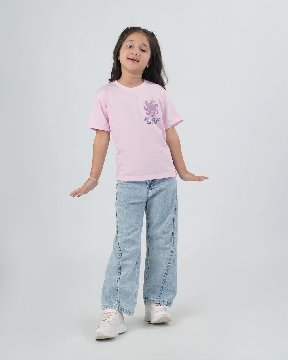 Valuables Girls Half Sleeves T-Shirt