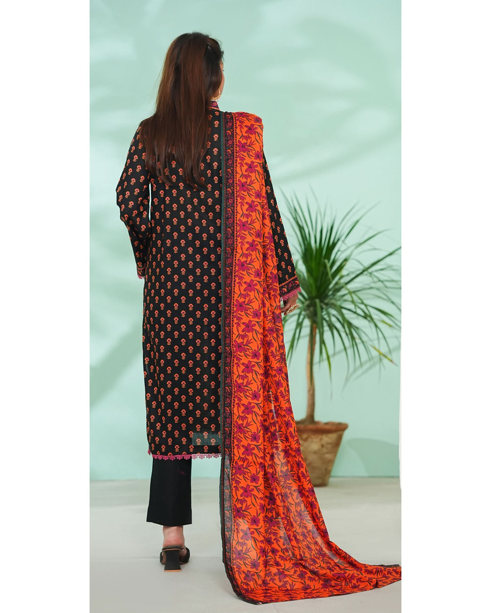 DAMAN By Vs Textile Exclusive Lawn Printed 3-PCS Unstiched Suit - 801