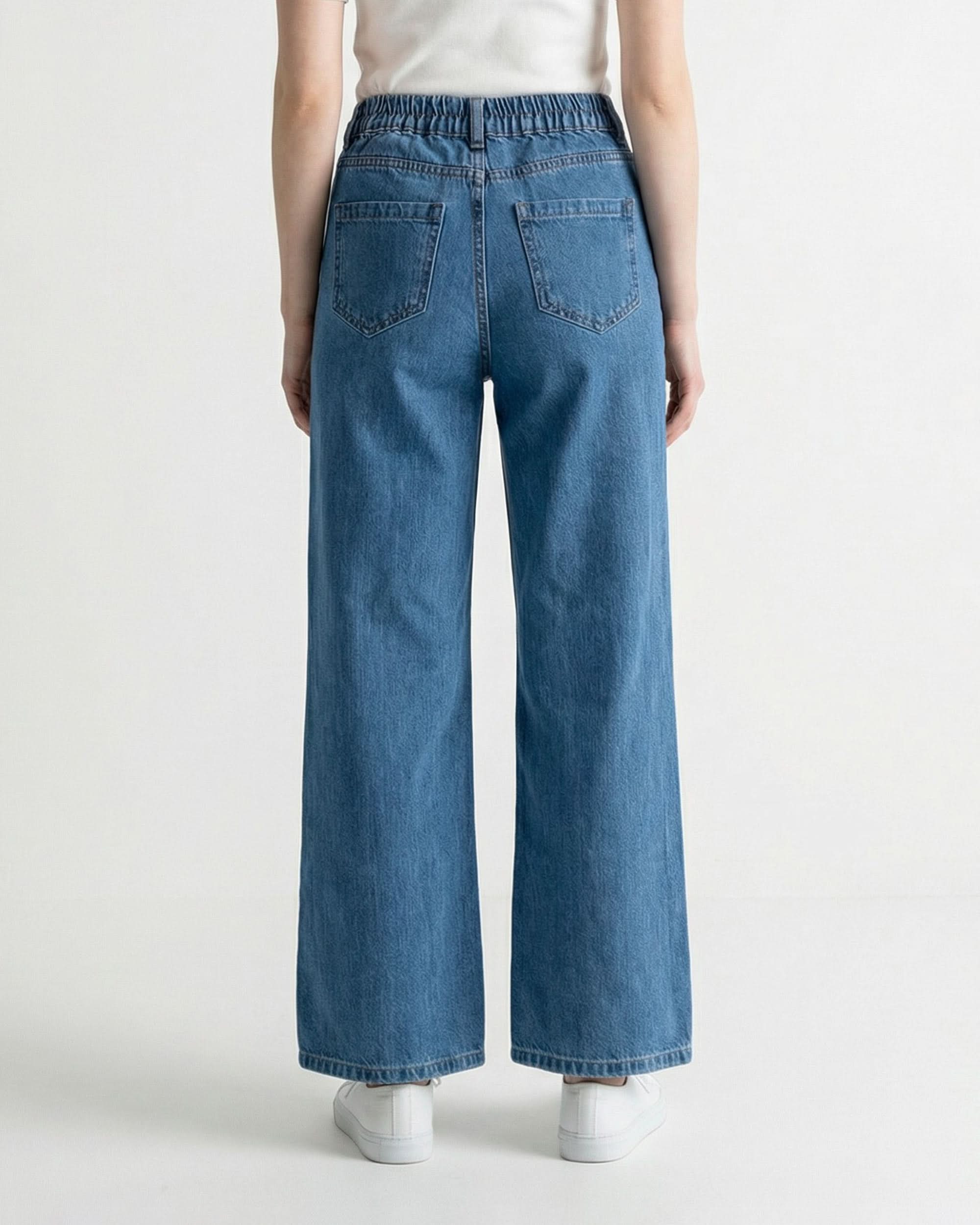 Women Wide Leg Denim Pant