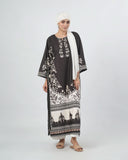 Valuables Women Silk Printed Kaftan