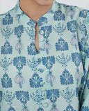 Valuables Women Slub Printed 2Pcs Suit