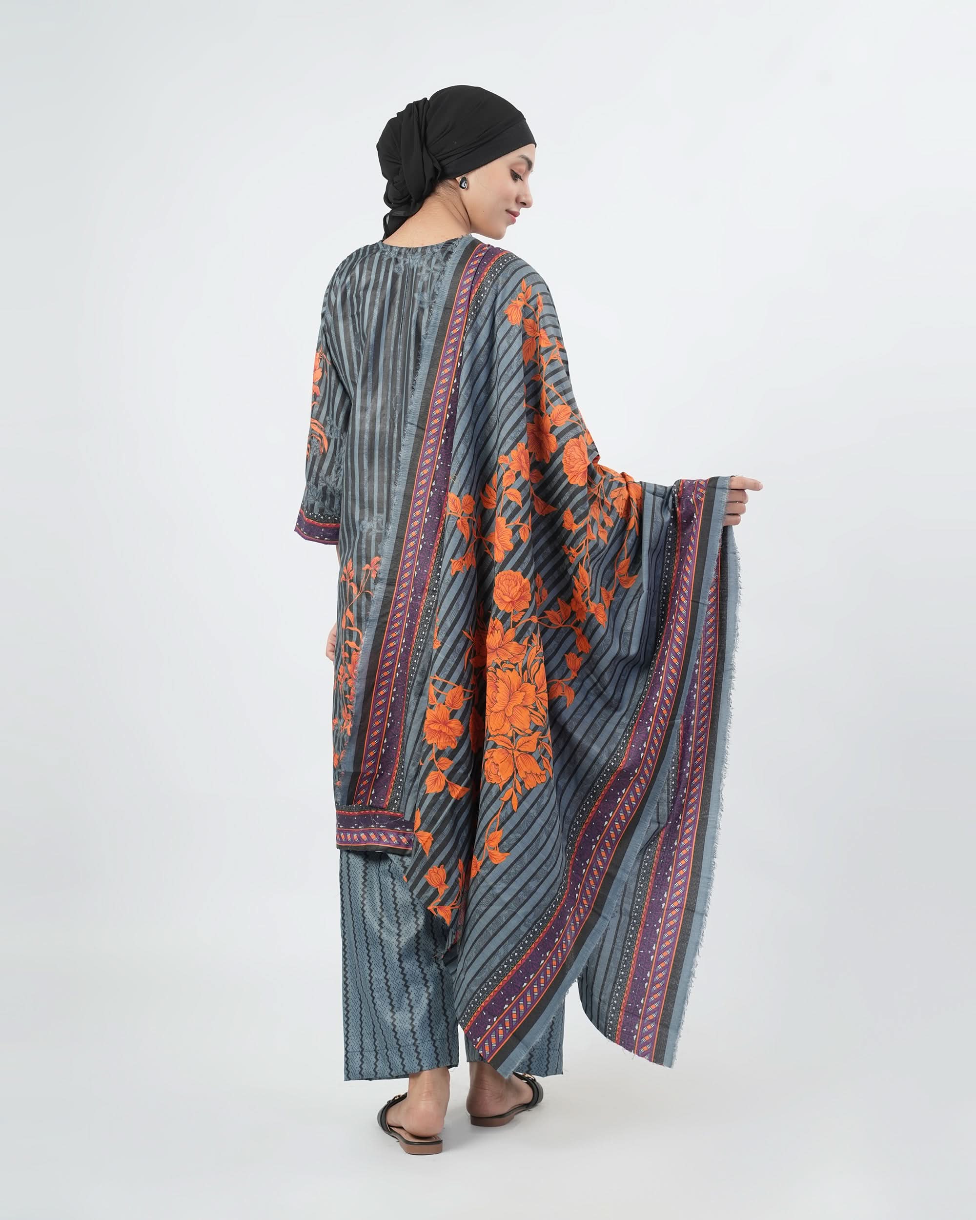 Shahzaib Gull Gee Printed 3-Pcs Suit