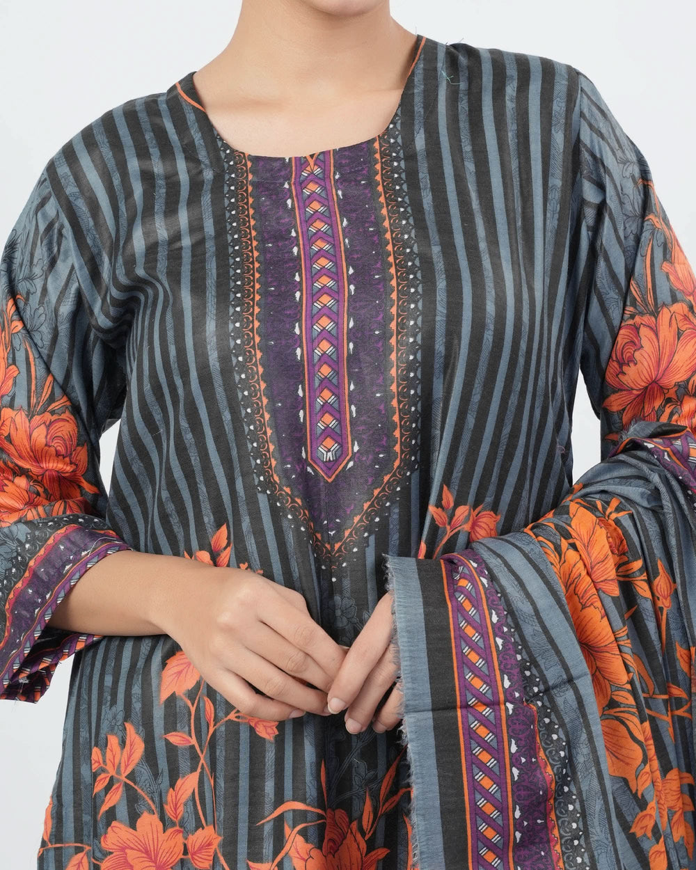 Shahzaib Gull Gee Printed 3-Pcs Suit