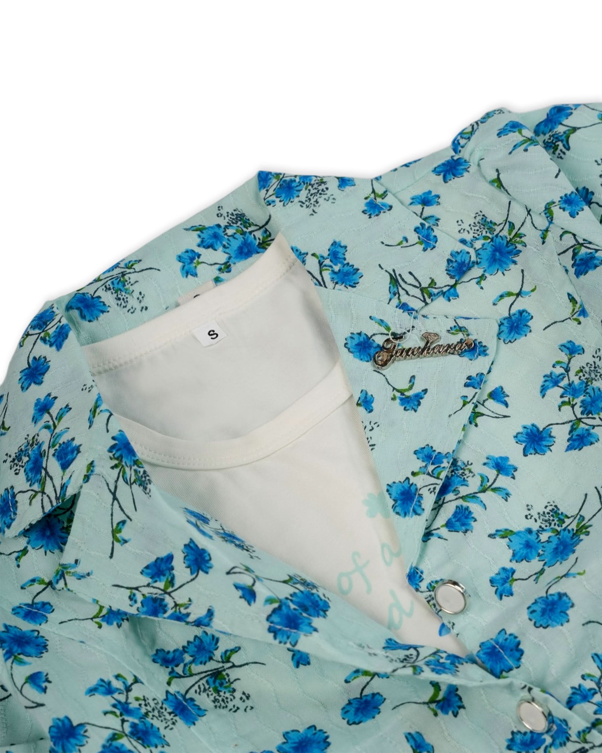 Girl’s Half Sleeves Suit