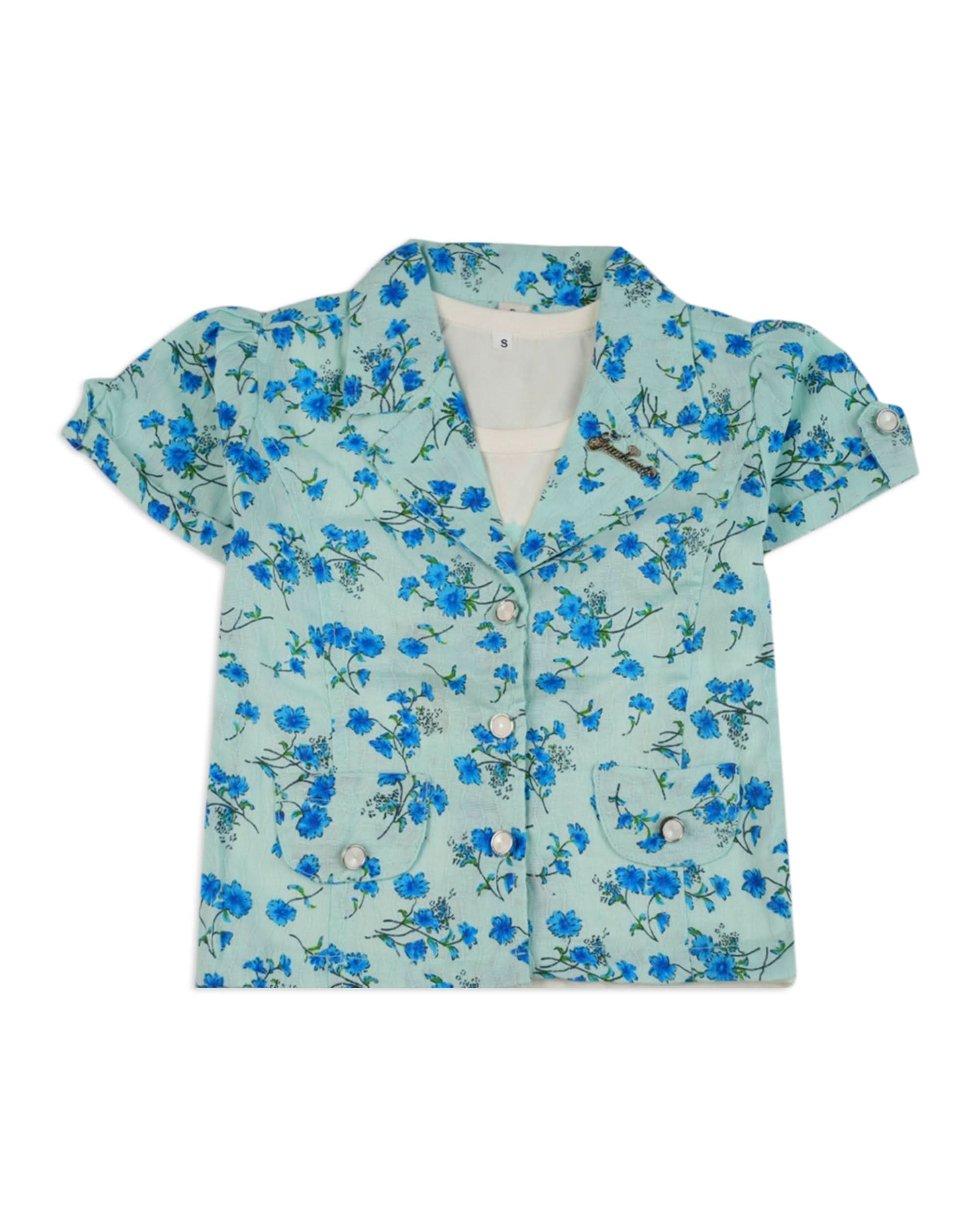 Girl’s Half Sleeves Suit