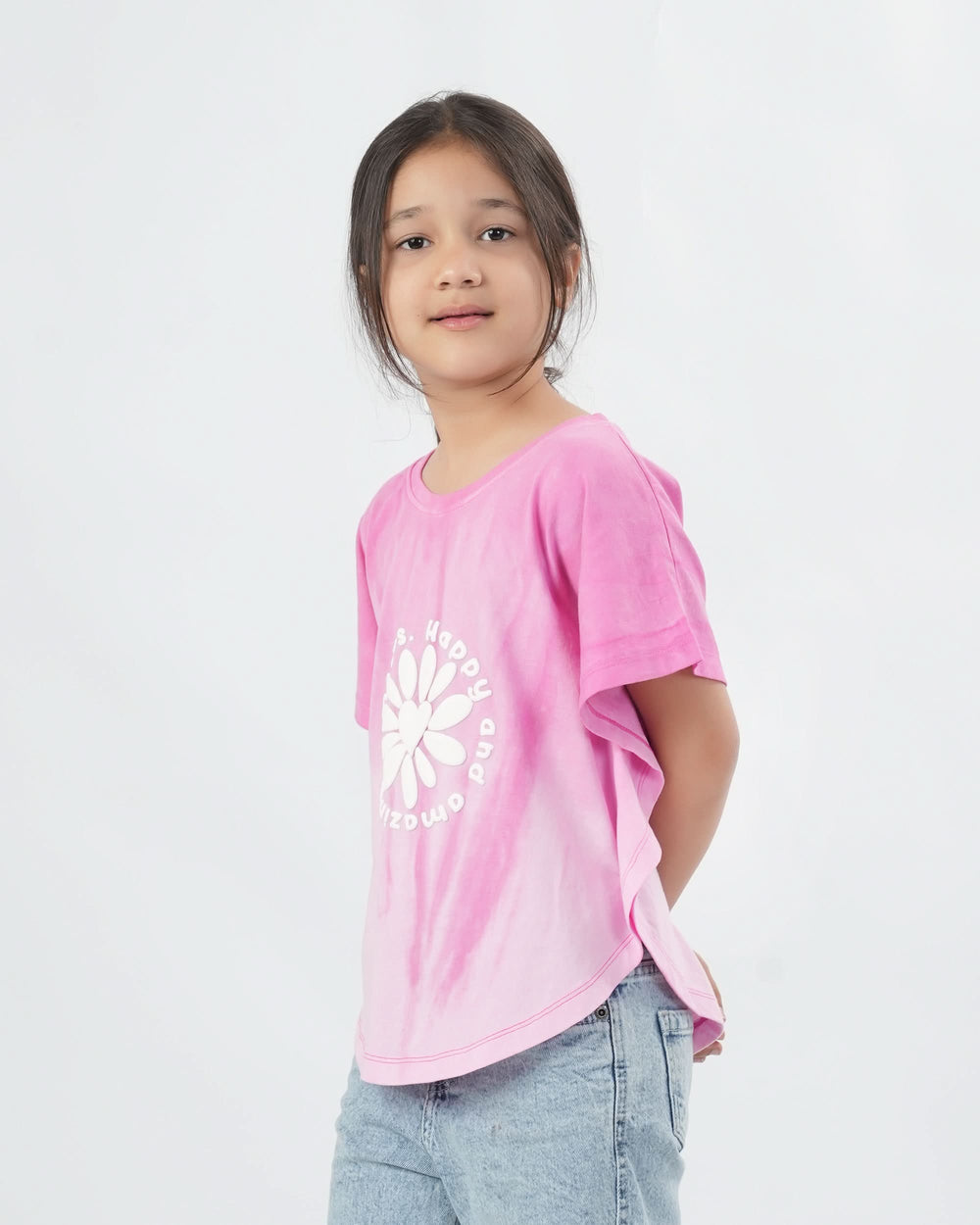 Eminent Girls Half Sleeves Top