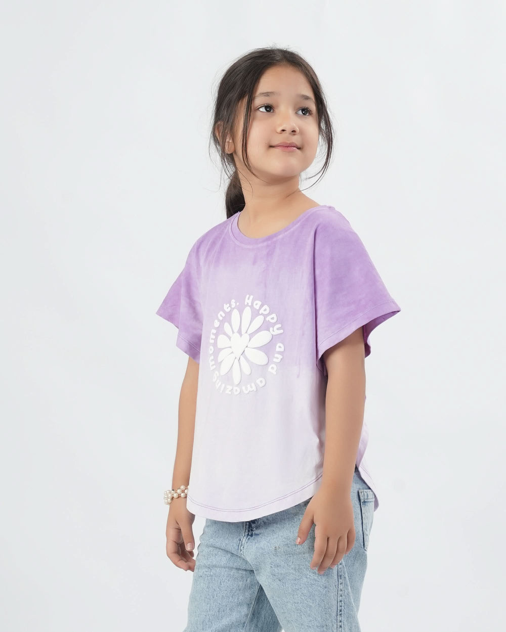 Eminent Girls Half Sleeves Top
