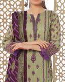 DAMAN Exclusive Lawn Printed 3-Piece Suit By VS Textile V-4