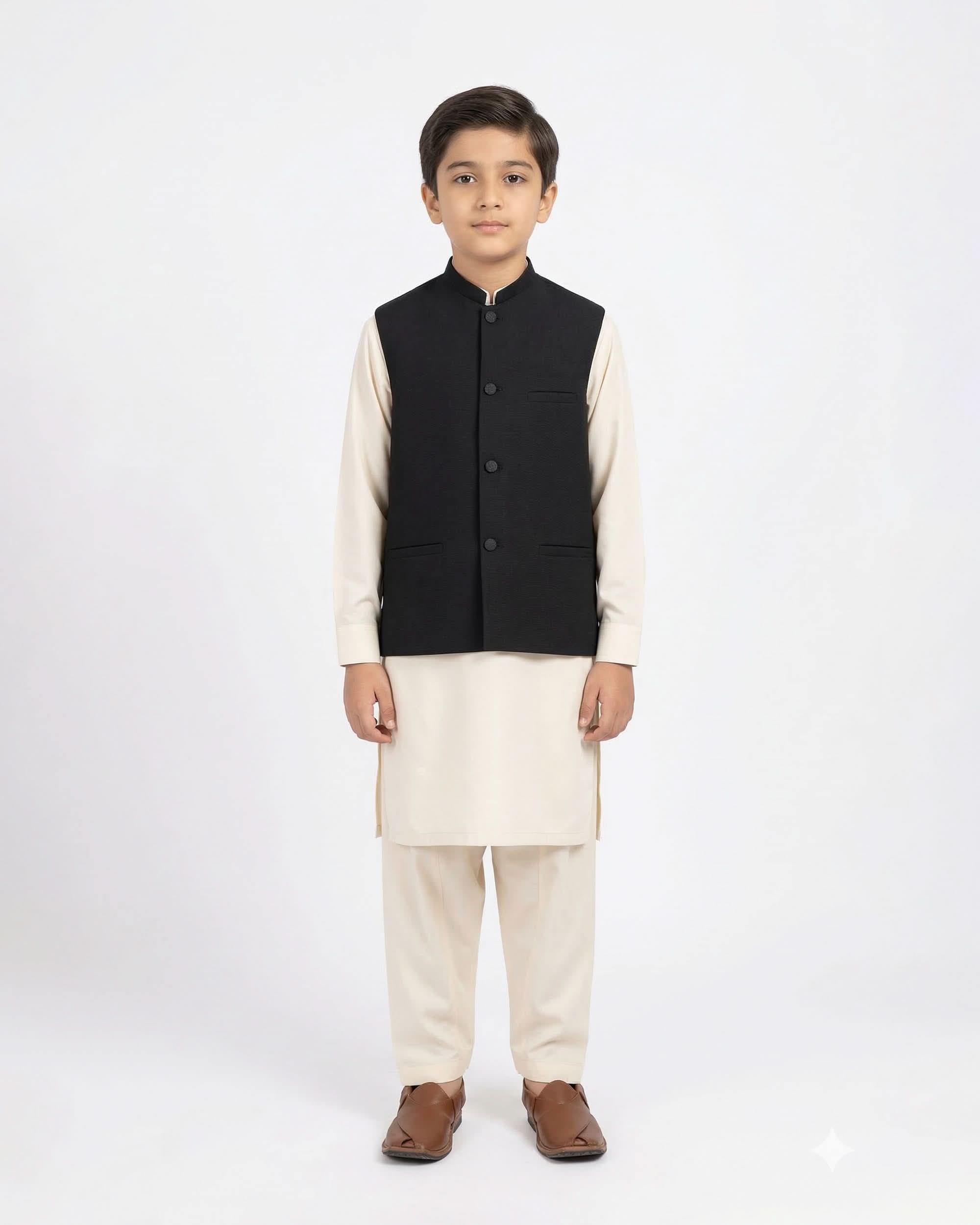Eminent Boys Plain Waist Coat