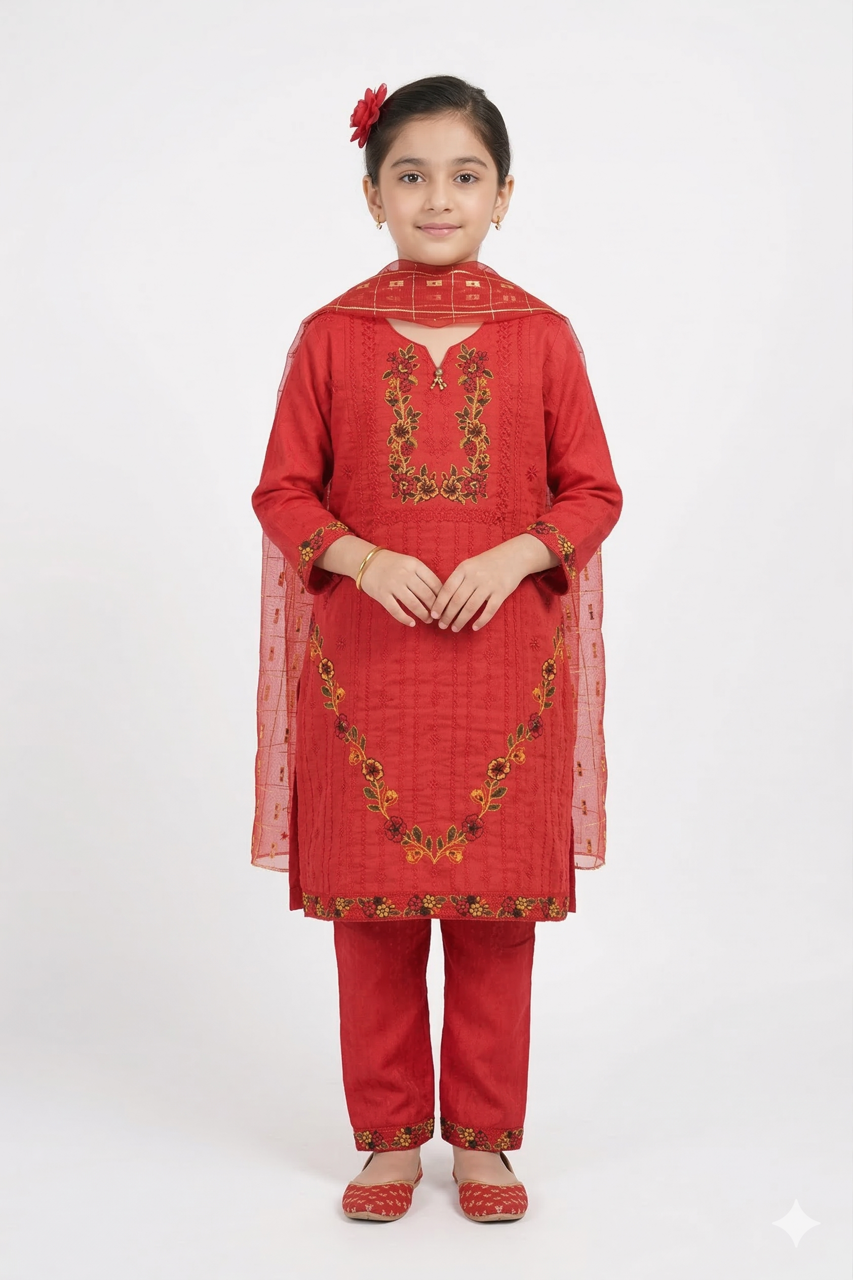 Girl’s 3Pcs Suit