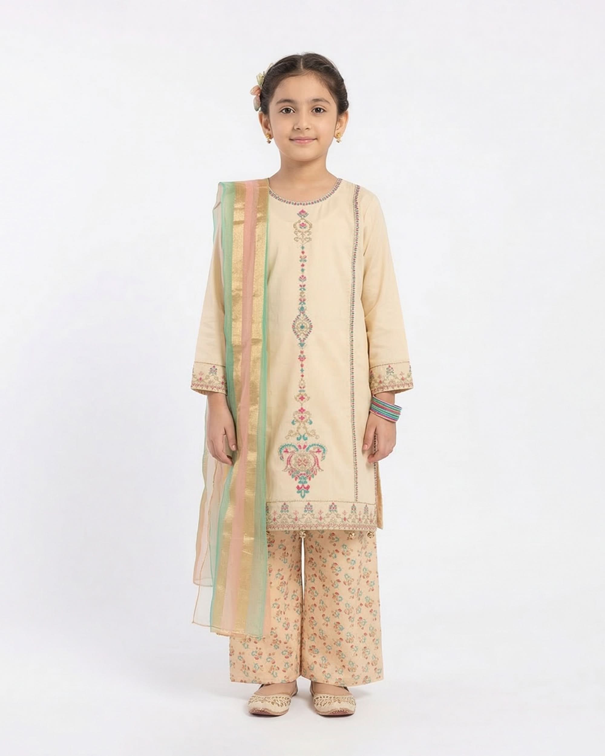 Girl’s 3Pcs Suit