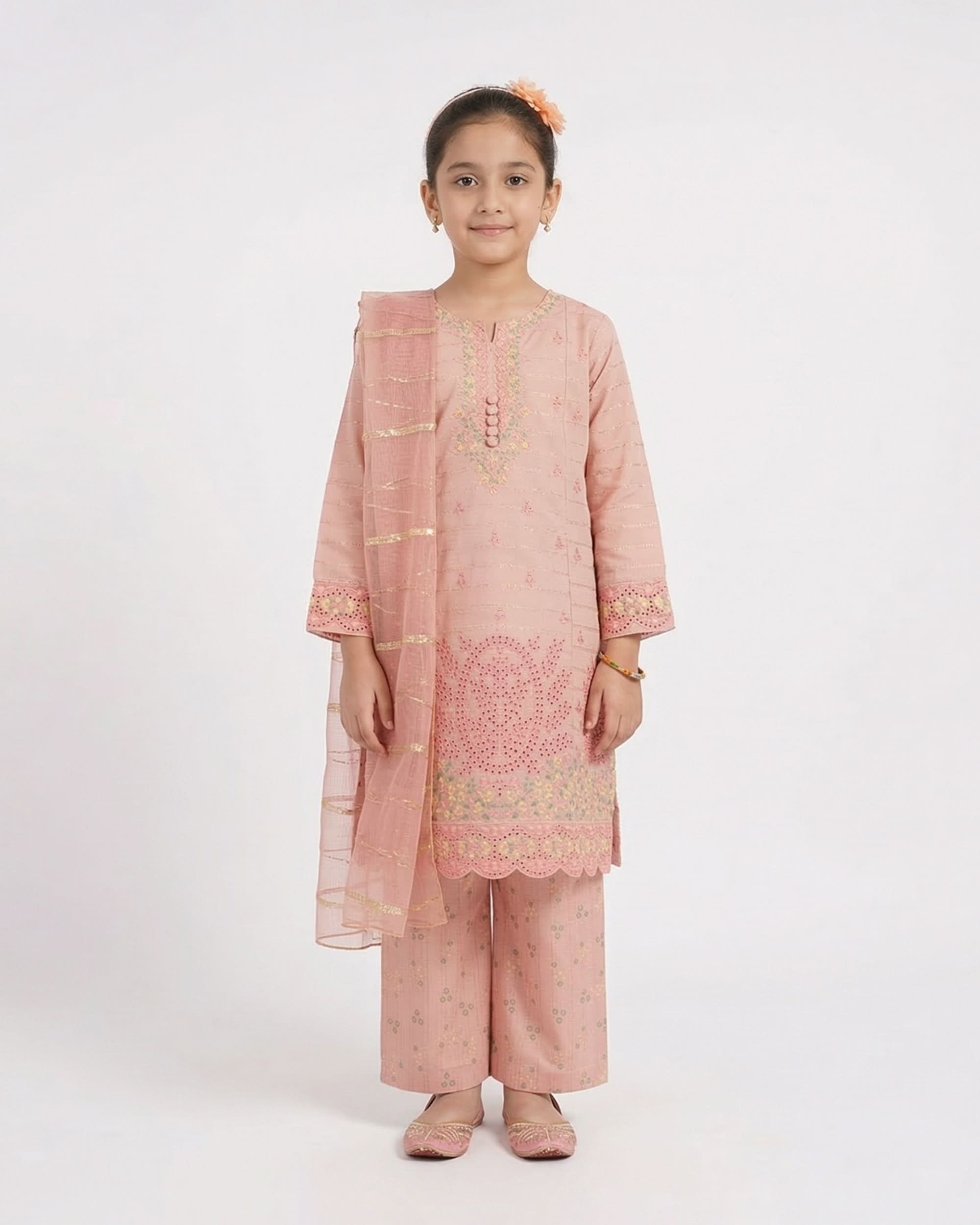 Girl’s 3Pcs Suit