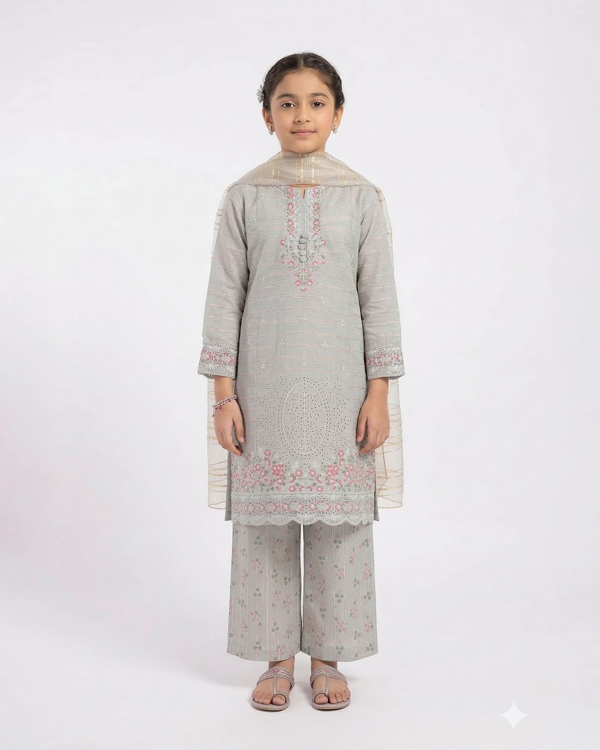 Girl’s 3Pcs Suit