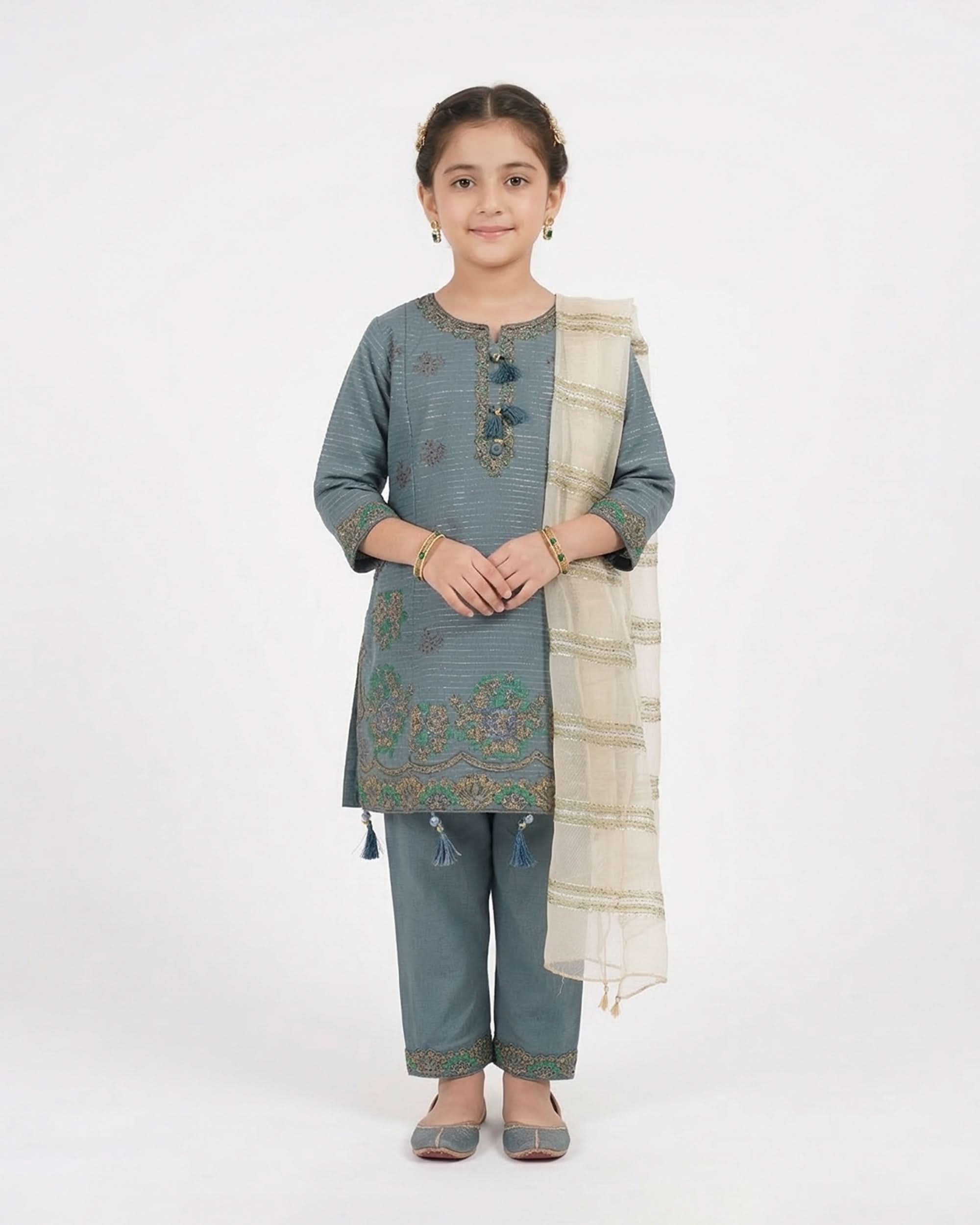 Girl’s 3Pcs Suit