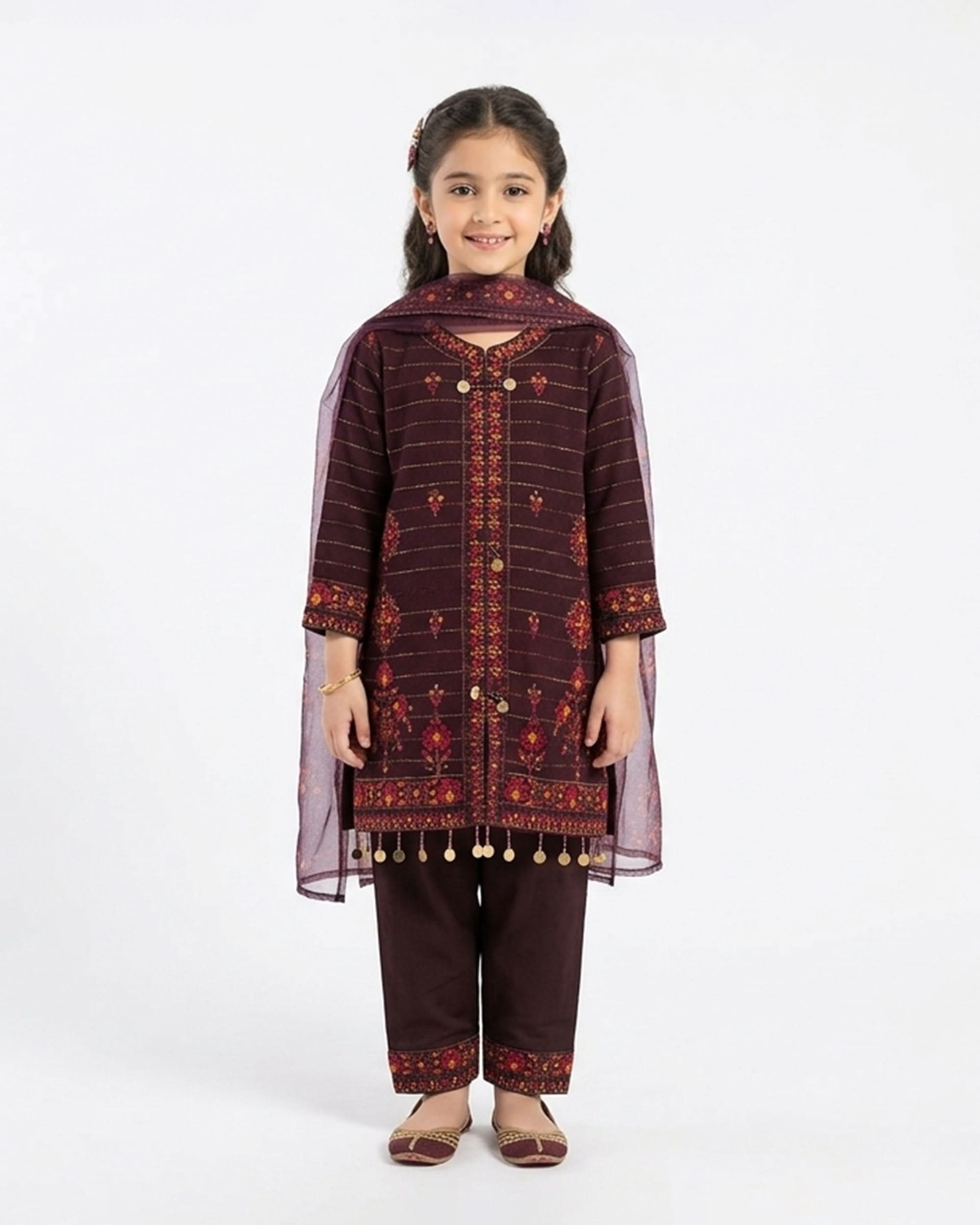 Girl’s 3Pcs Suit