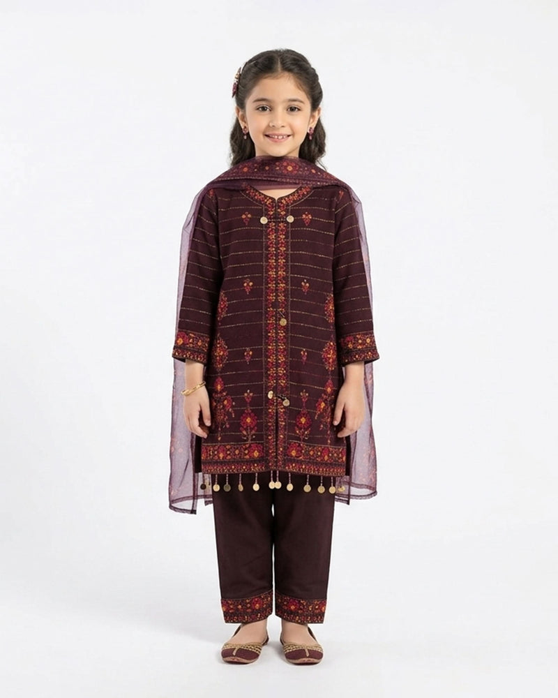 Girl’s 3Pcs Suit