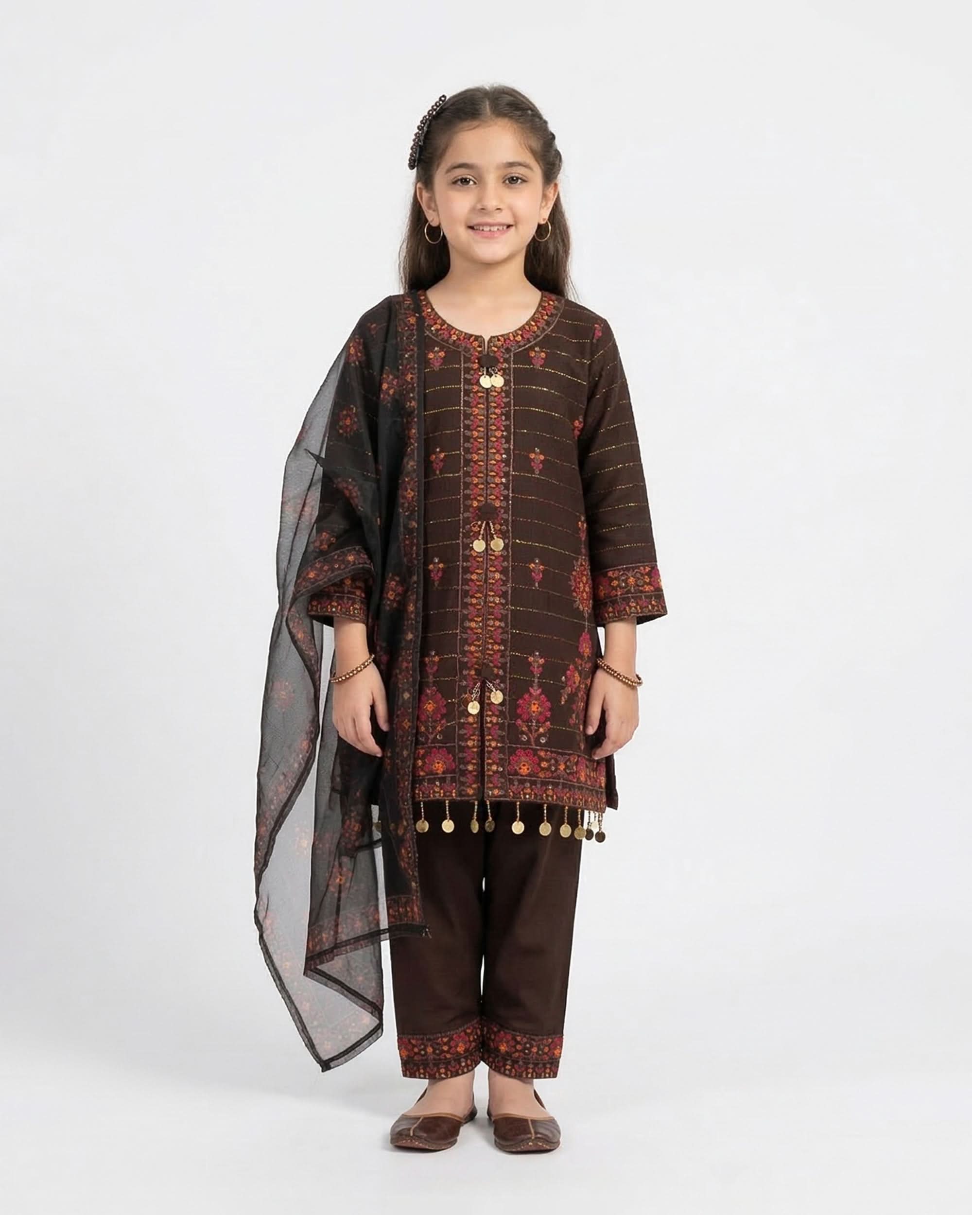 Girl’s 3Pcs Suit