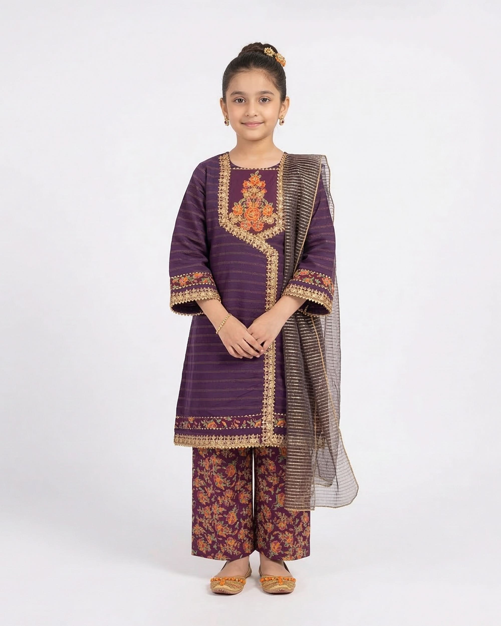 Girl’s 3Pcs Suit