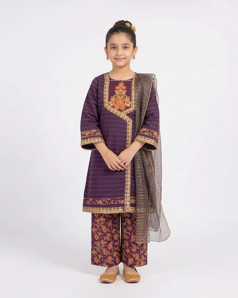 Girl’s 3Pcs Suit
