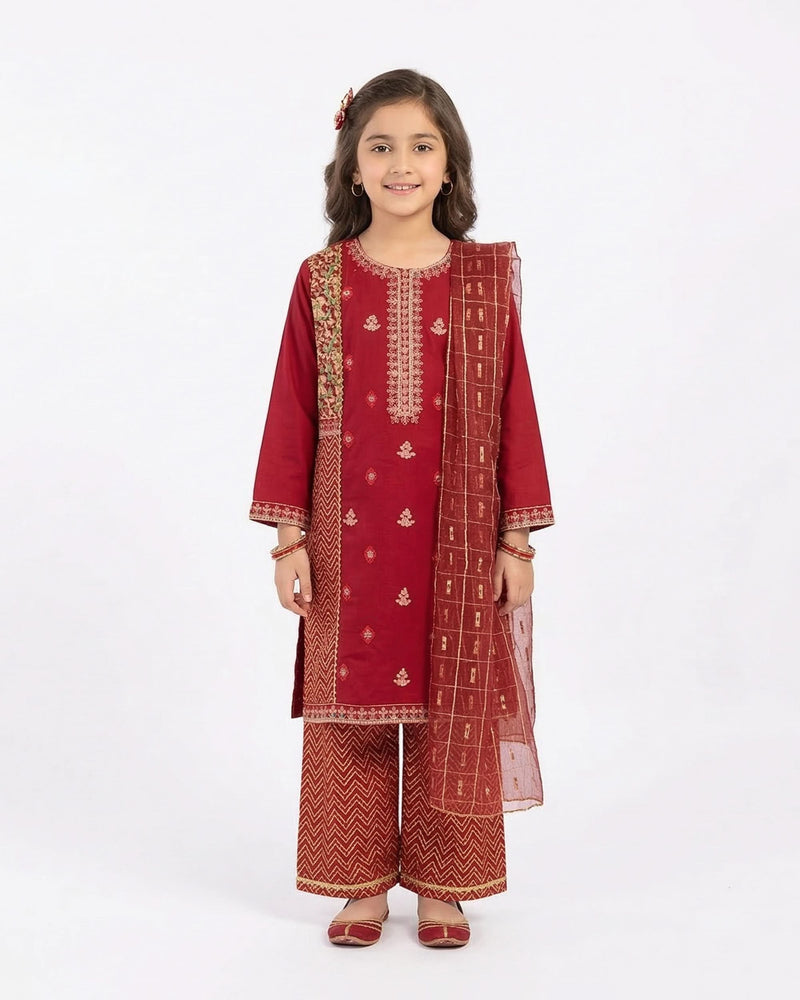 Girl’s 3Pcs Suit