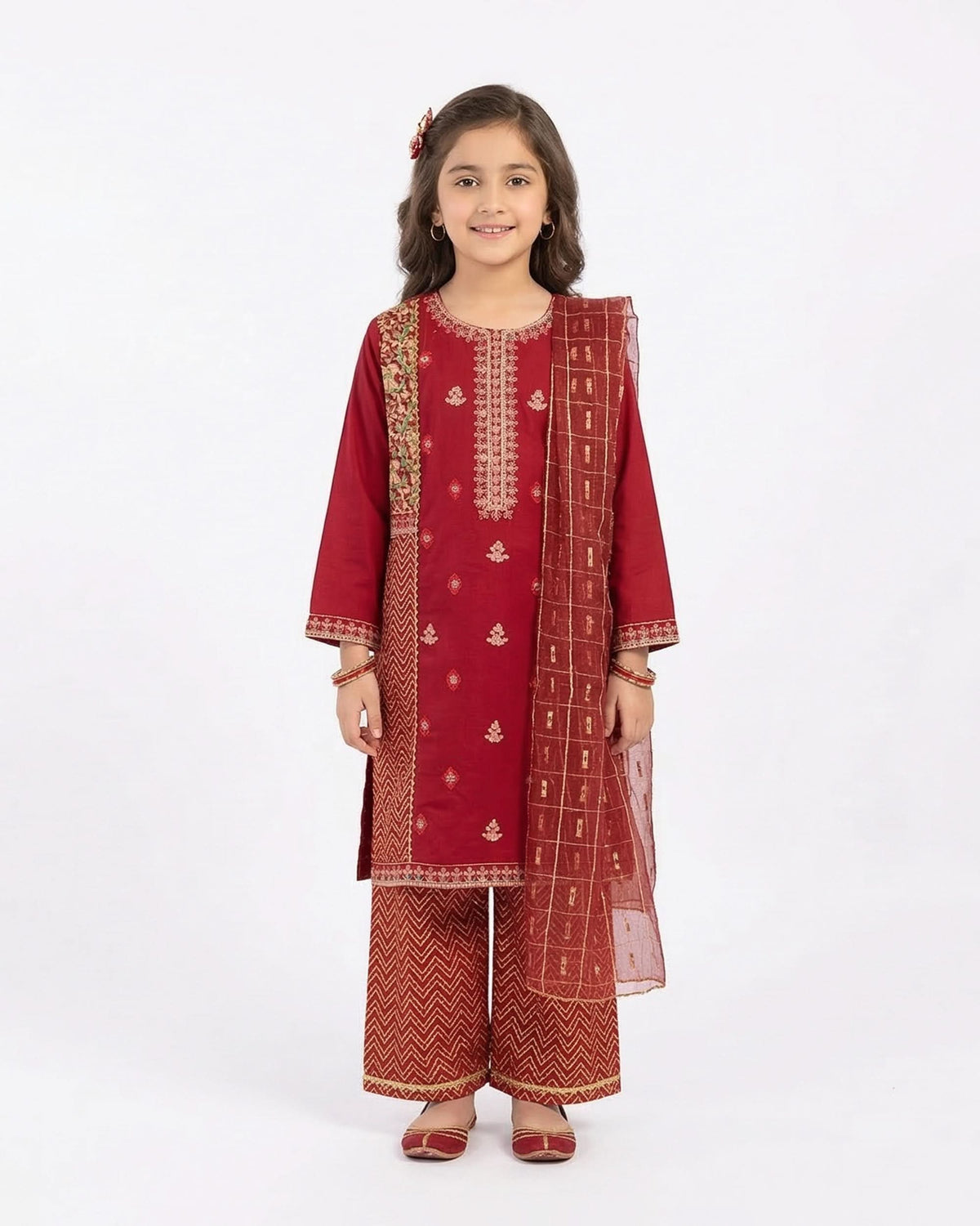 Girl’s 3Pcs Suit